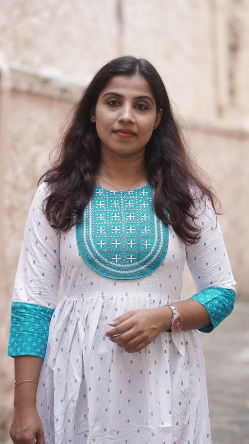 Neva Blue Kurti