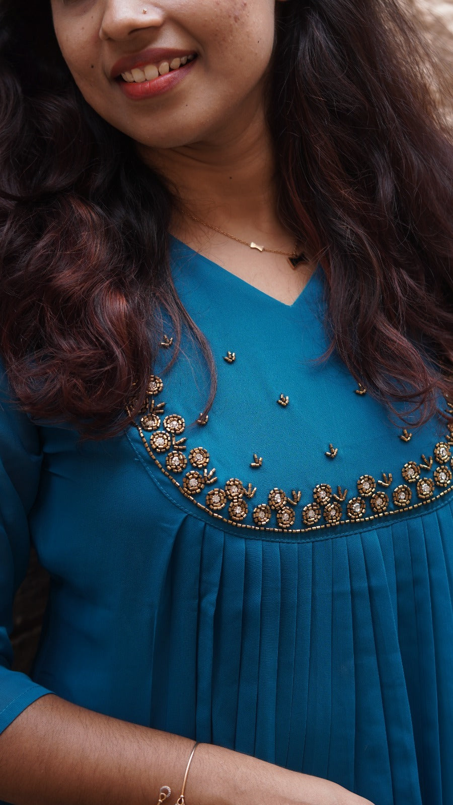 Neva New Blue Kurti