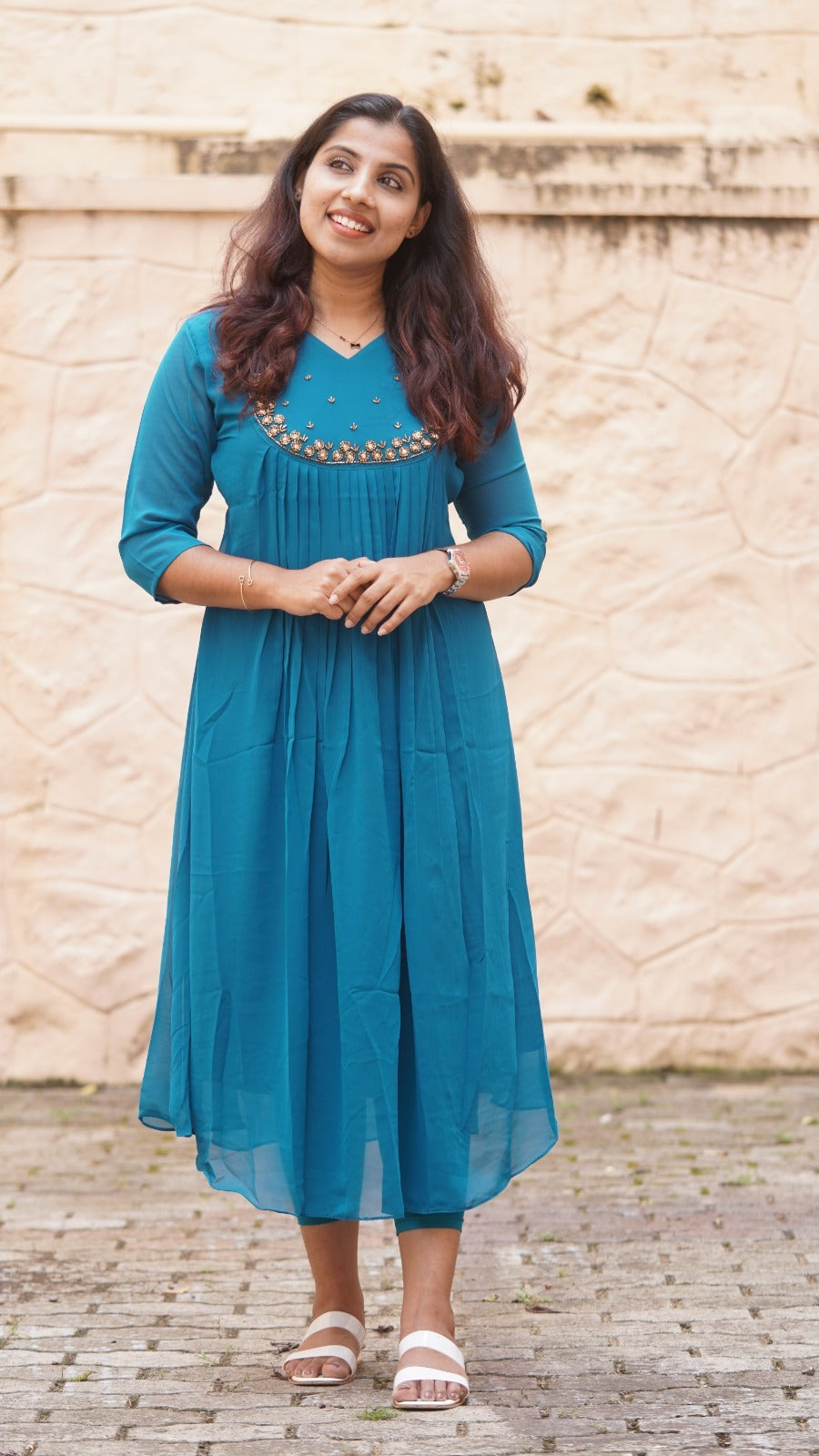 Neva New Blue Kurti