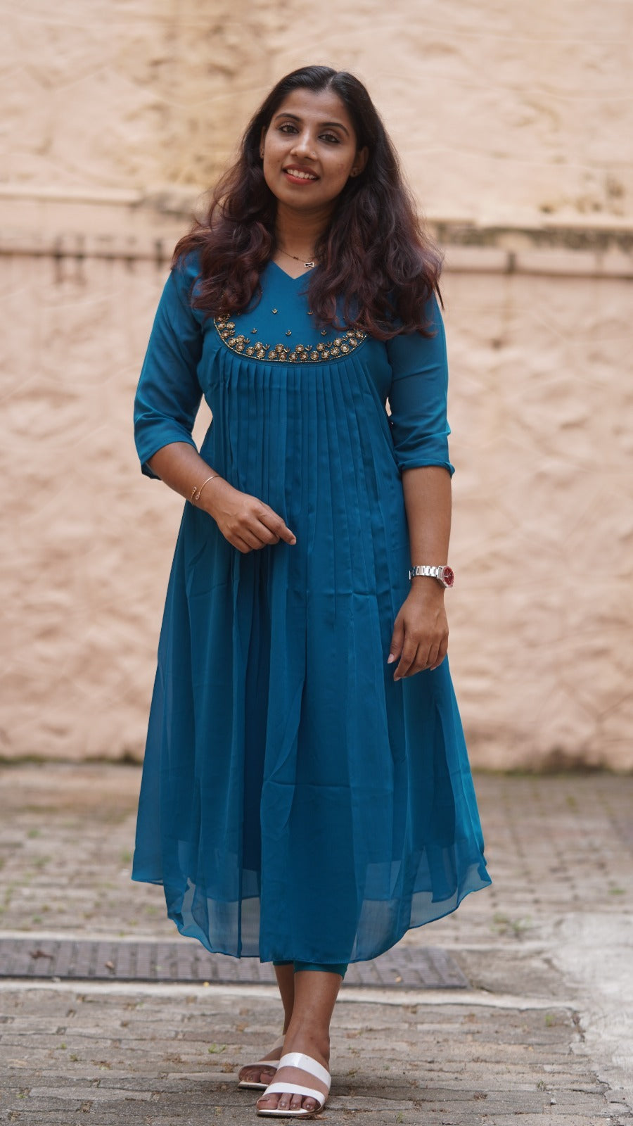 Neva New Blue Kurti