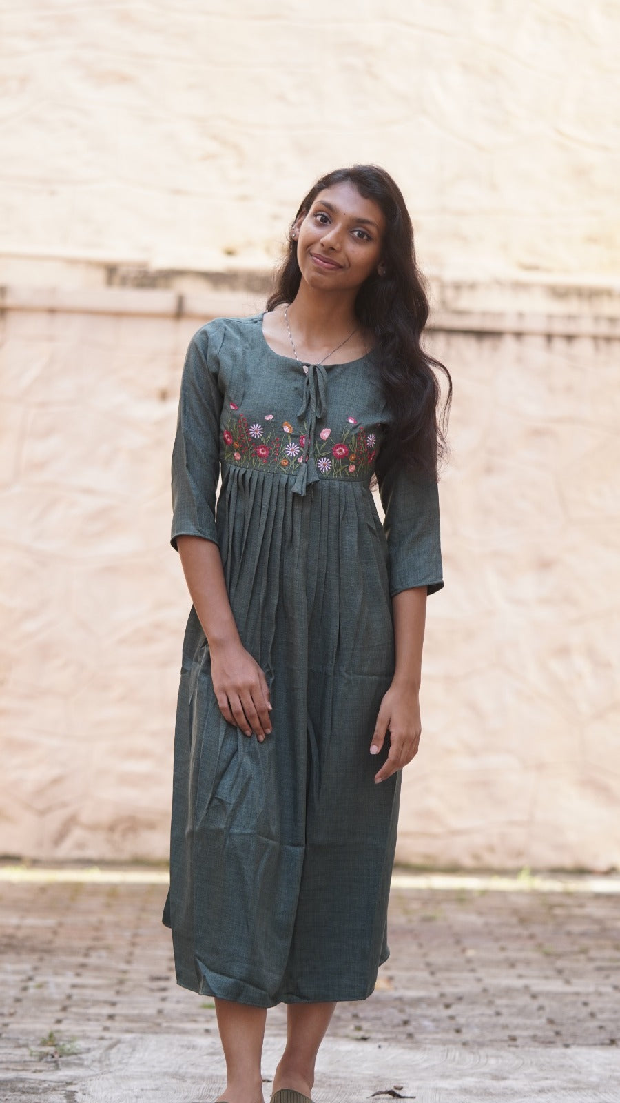 Neva Modern Green Kurti