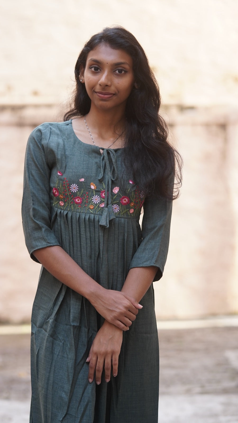 Neva Modern Green Kurti