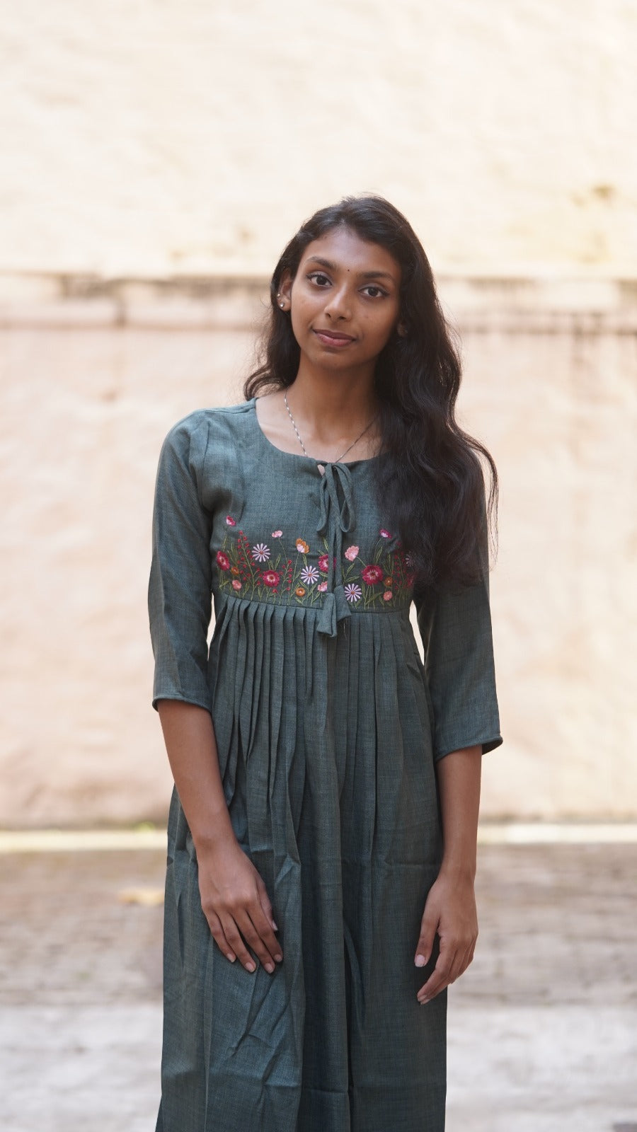 Neva Modern Green Kurti